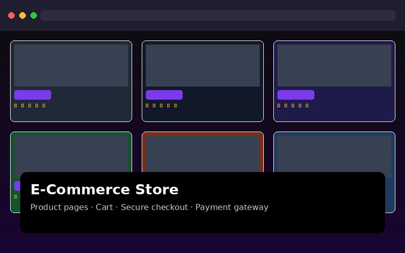 E-Commerce Stores Designer