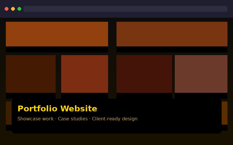 Portfolio Website Designer