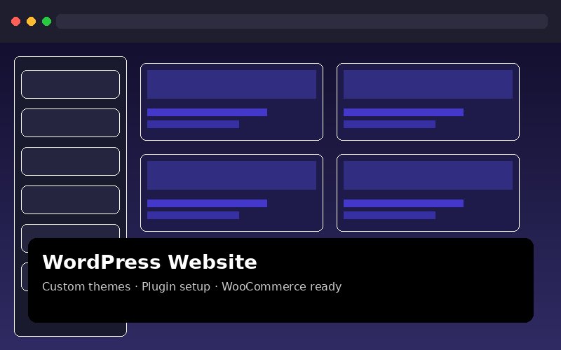 Custom WordPress & Shopify Development